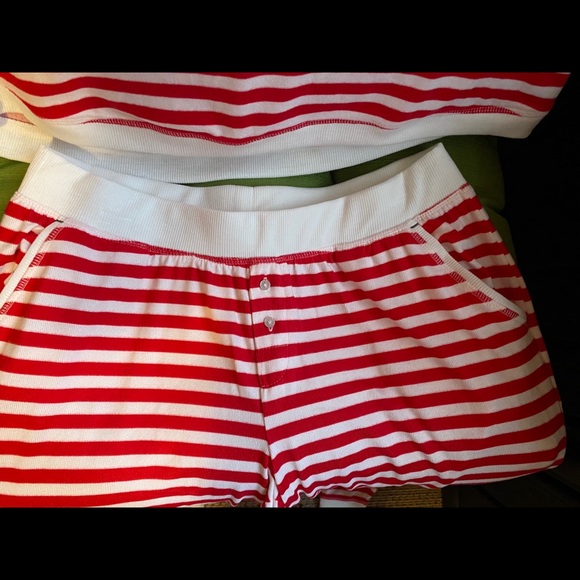 🛍🛍🛍 NWT JANE & BLEECKER STRIPE 2-PC PAJAMAS SET - Picture 4 of 6